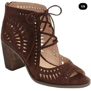 Vince Camuto suede heel sandals